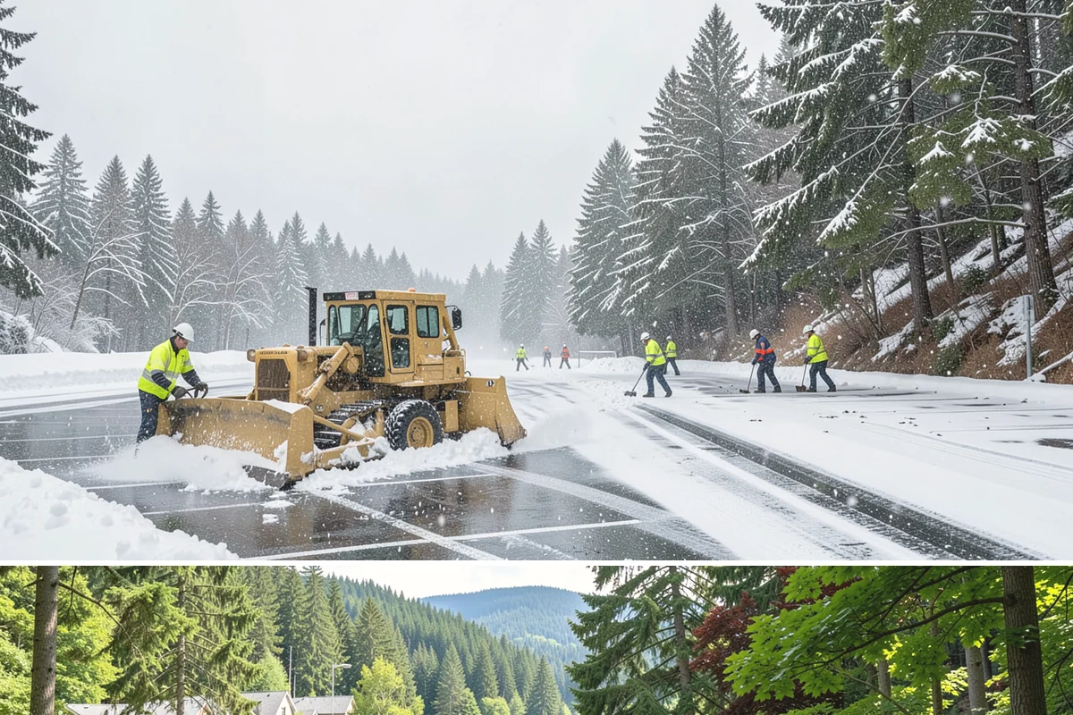 Refreeze Response in Lake Forest Park, King County, WA - Refreeze response is essential from November through March whenever damp lowland surfaces face clearing skies and a nighttime...