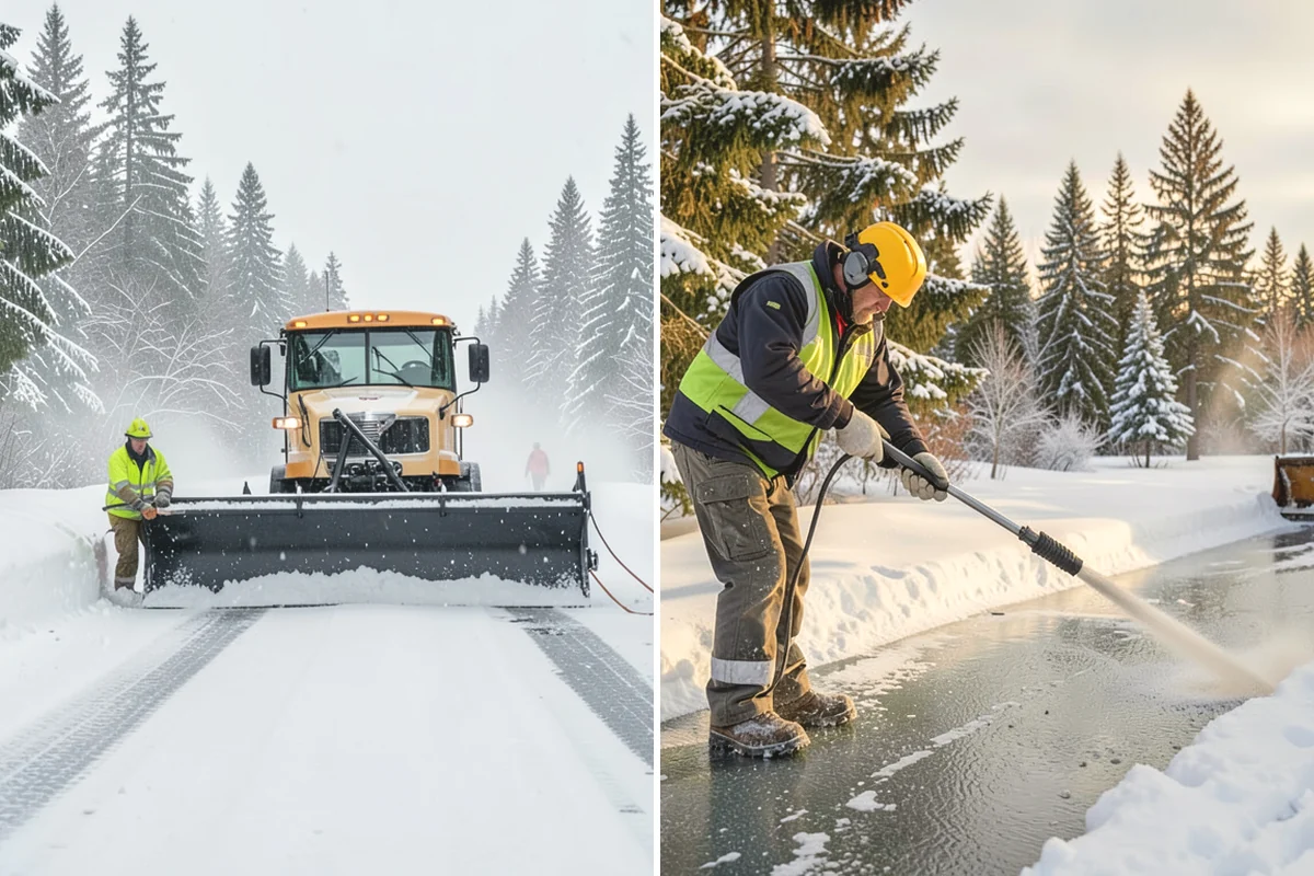 Refreeze Response in Lake Stevens, Snohomish County, WA - Review evening surface moisture and the forecast freeze point