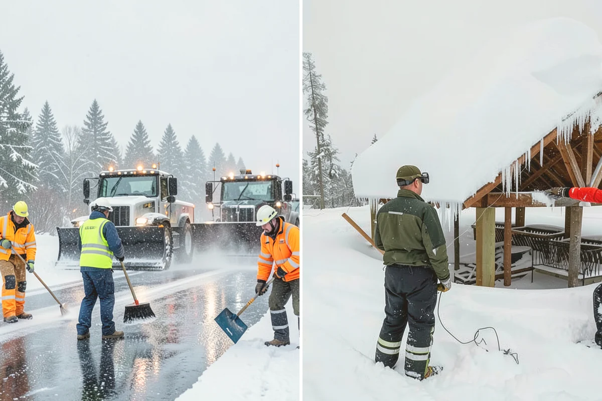 Refreeze Response in Langley, Island County, WA - Review evening surface moisture and the forecast freeze point