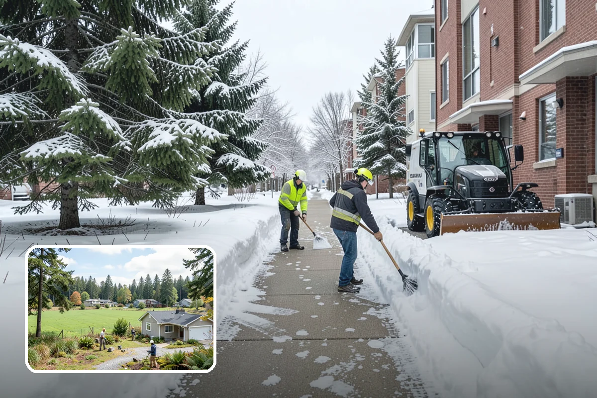 Refreeze Response in Lyman, Skagit County, WA - Evening treatment timed to the forecast overnight freeze