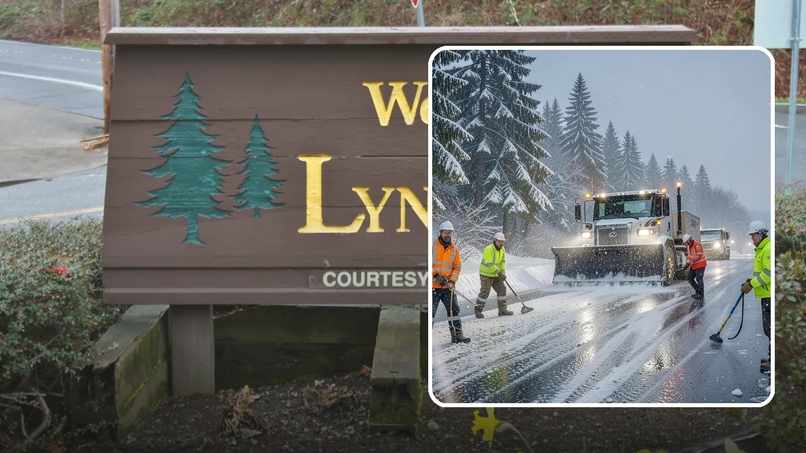 Refreeze Response in Lynnwood, Snohomish County, WA - We prevent and treat the overnight refreeze that turns wet Western Washington pavement into ice after dark.