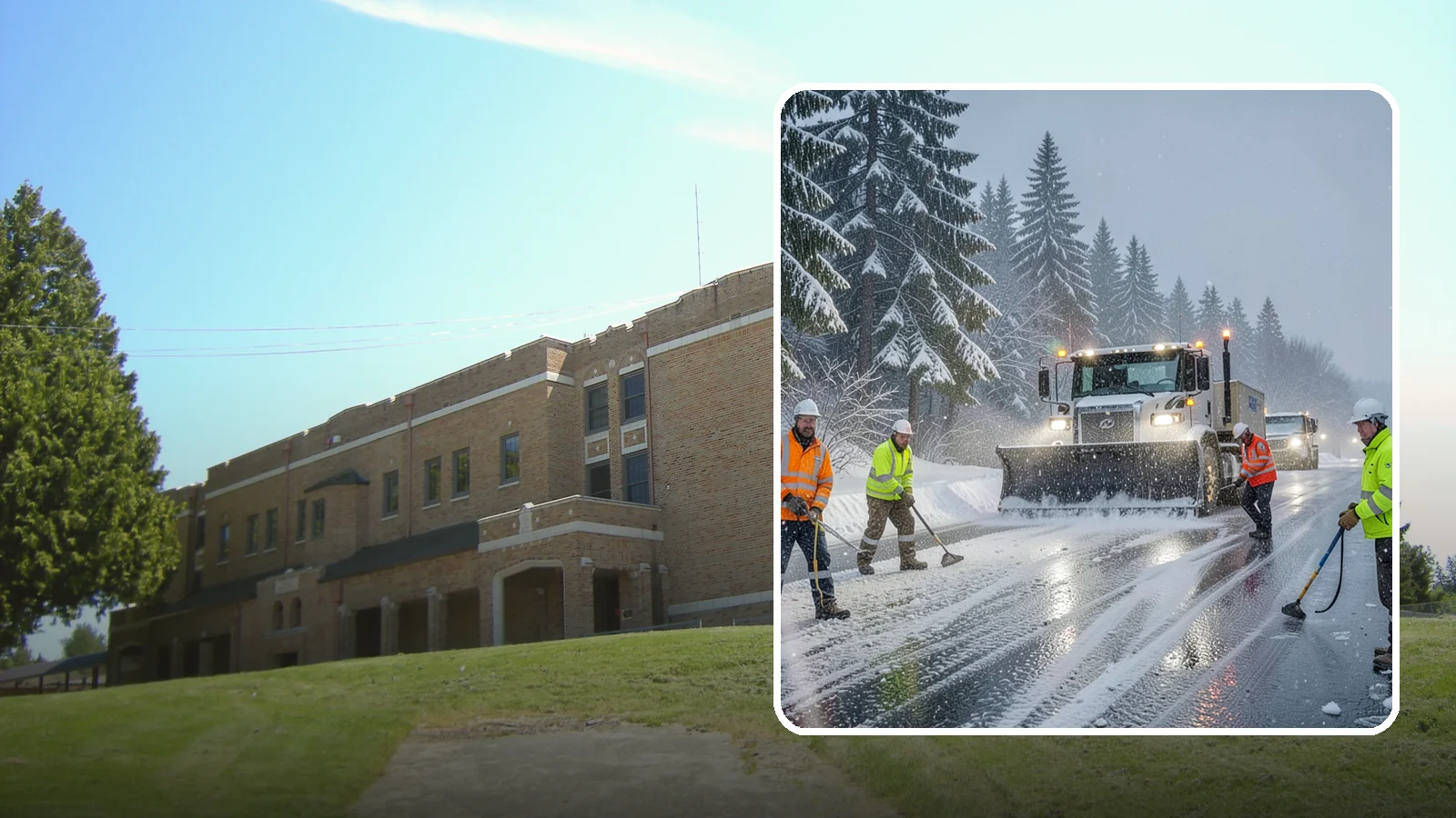 Refreeze Response in Maple Valley, King County, WA - We prevent and treat the overnight refreeze that turns wet Western Washington pavement into ice after dark.