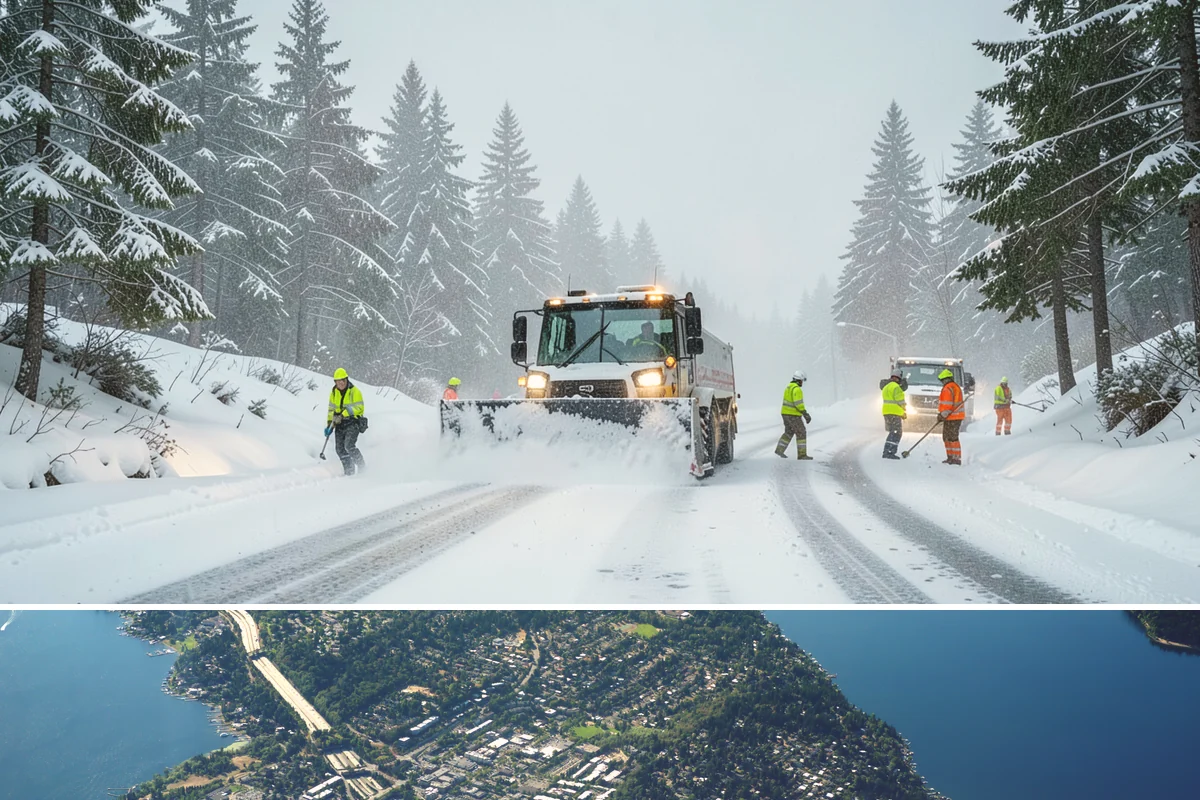 Refreeze Response in Mercer Island, King County, WA - Refreeze response is essential from November through March whenever damp lowland surfaces face clearing skies and a nighttime...