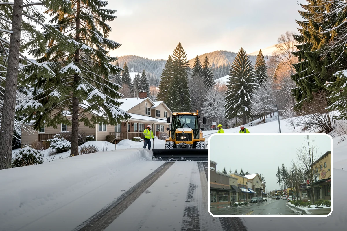 Refreeze Response in Mill Creek, Snohomish County, WA - Evening treatment timed to the forecast overnight freeze