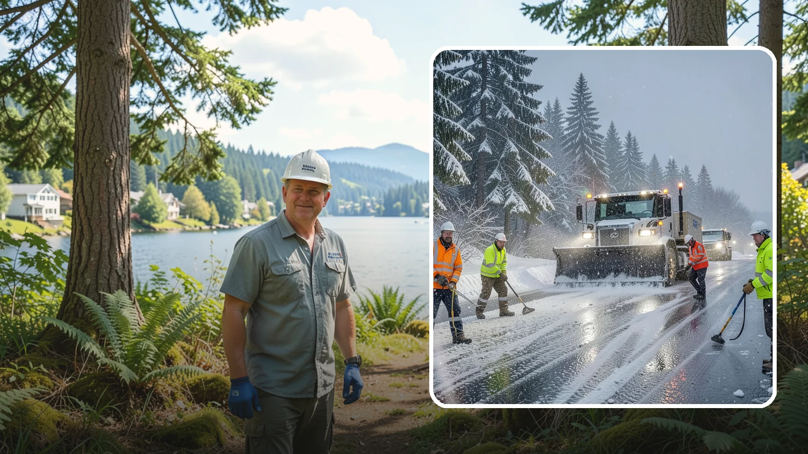 Refreeze Response in Milton, King County, WA - We prevent and treat the overnight refreeze that turns wet Western Washington pavement into ice after dark.