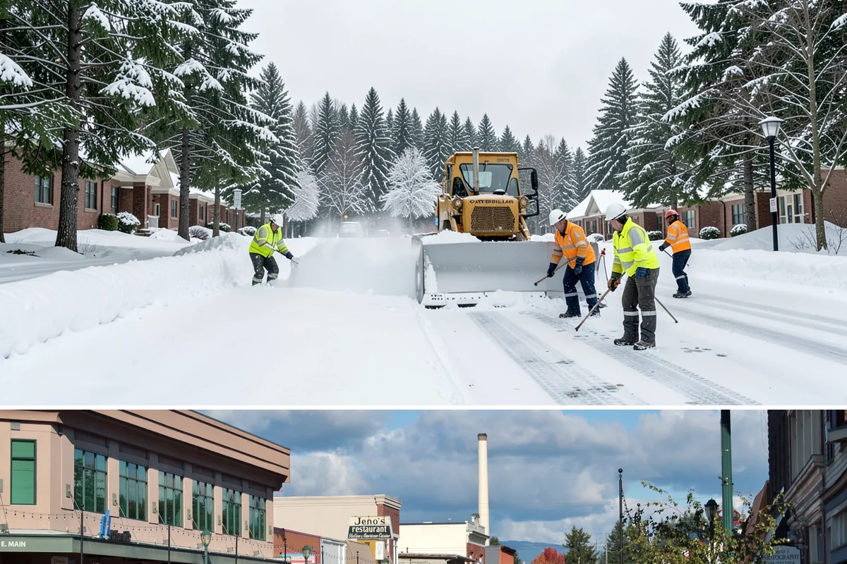 Refreeze Response in Monroe, Snohomish County, WA - Refreeze response is essential from November through March whenever damp lowland surfaces face clearing skies and a nighttime...