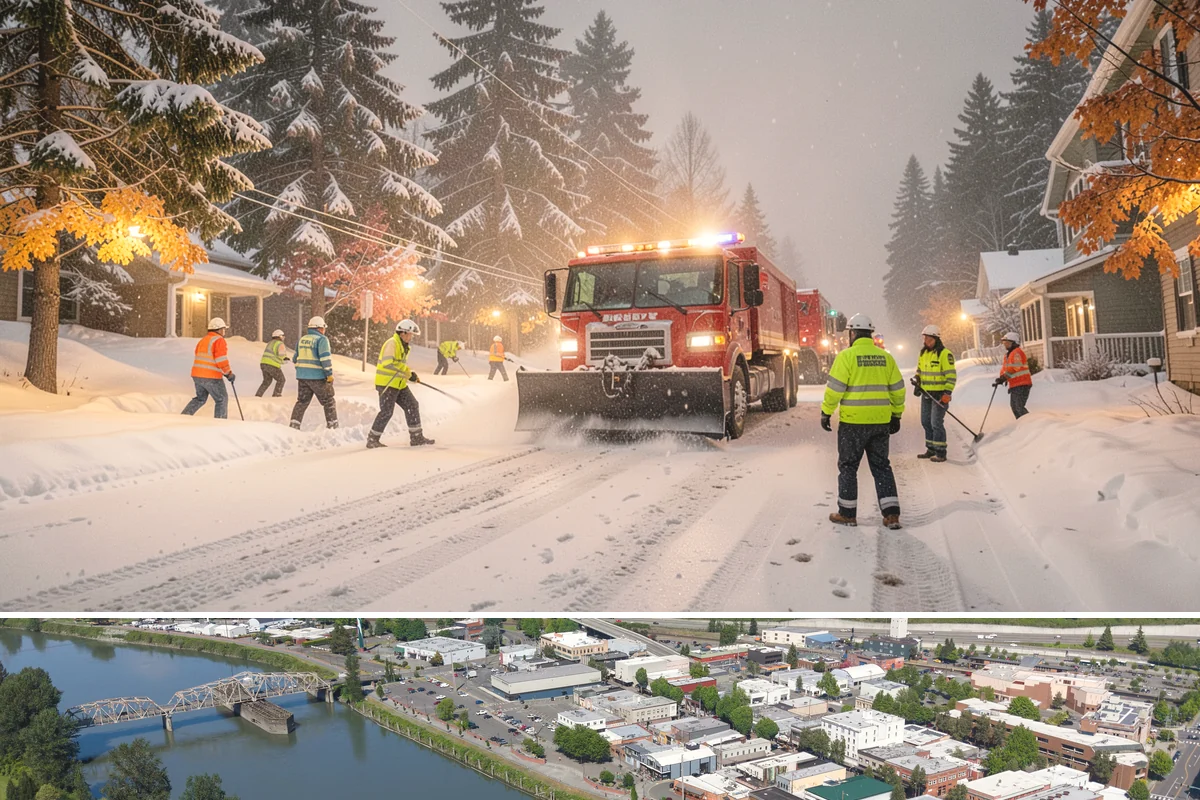 Refreeze Response in Mount Vernon, Skagit County, WA - Refreeze response is essential from November through March whenever damp lowland surfaces face clearing skies and a nighttime...