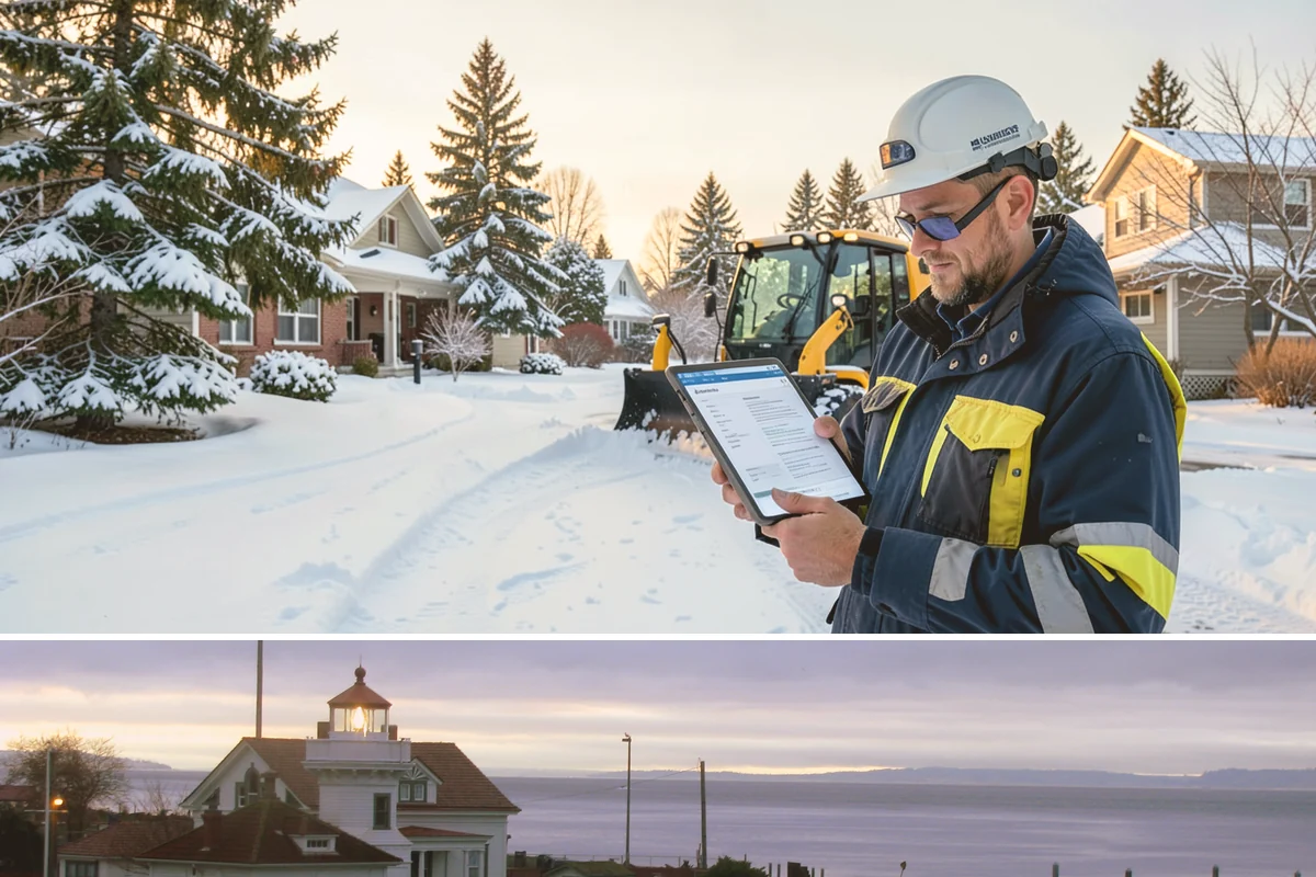 Refreeze Response in Mukilteo, Snohomish County, WA - Refreeze response is essential from November through March whenever damp lowland surfaces face clearing skies and a nighttime...
