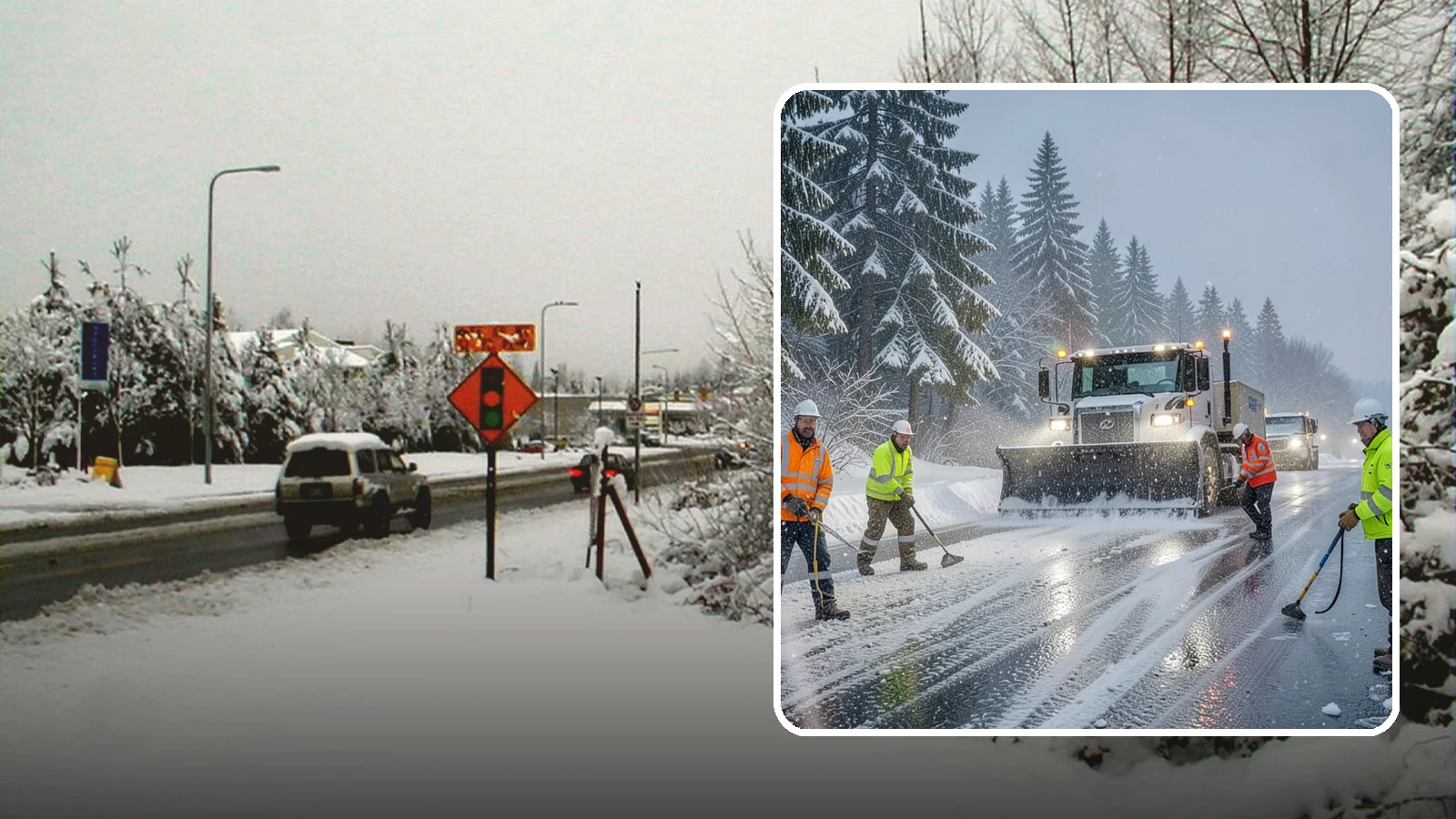 Refreeze Response in Newcastle, King County, WA - We prevent and treat the overnight refreeze that turns wet Western Washington pavement into ice after dark.