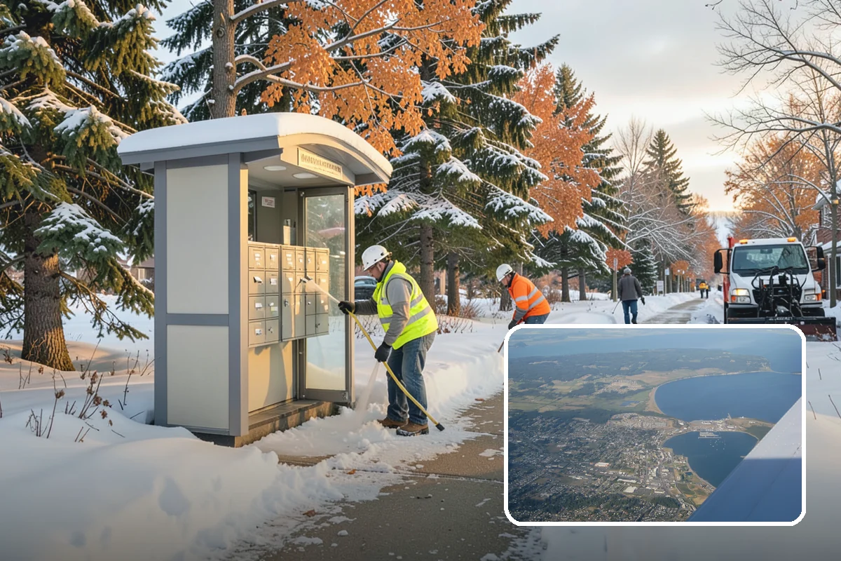 Refreeze Response in Oak Harbor, Island County, WA - Evening treatment timed to the forecast overnight freeze