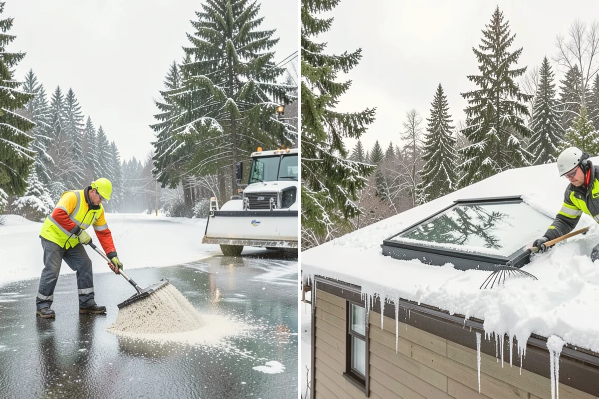 Refreeze Response in Orting, Pierce County, WA - Review evening surface moisture and the forecast freeze point