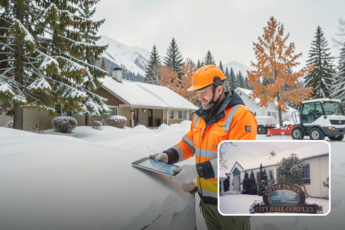 Refreeze Response in Pacific, King County, WA - Evening treatment timed to the forecast overnight freeze