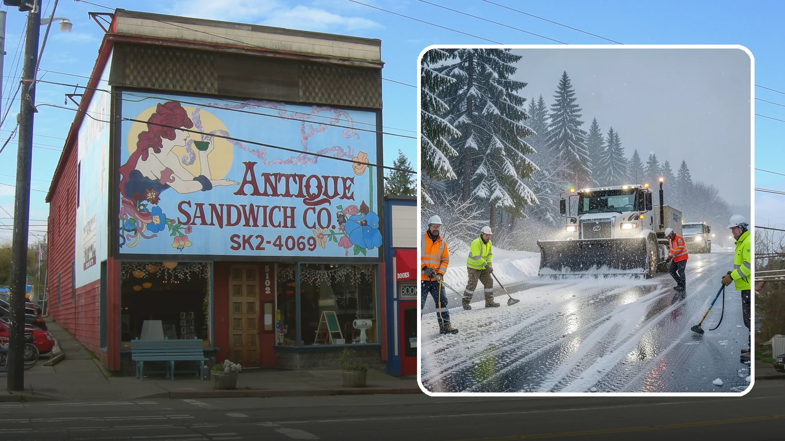 Refreeze Response in Ruston, Pierce County, WA - We prevent and treat the overnight refreeze that turns wet Western Washington pavement into ice after dark.