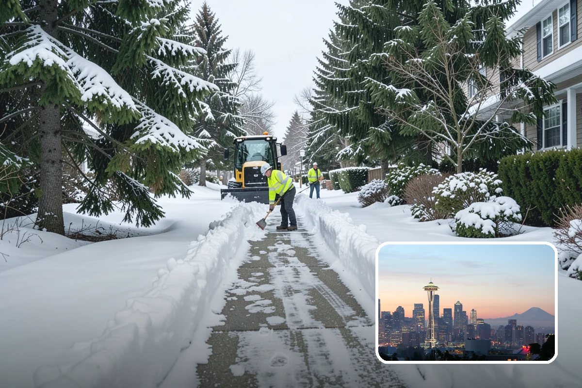 Refreeze Response in Seattle, King County, WA - Evening treatment timed to the forecast overnight freeze