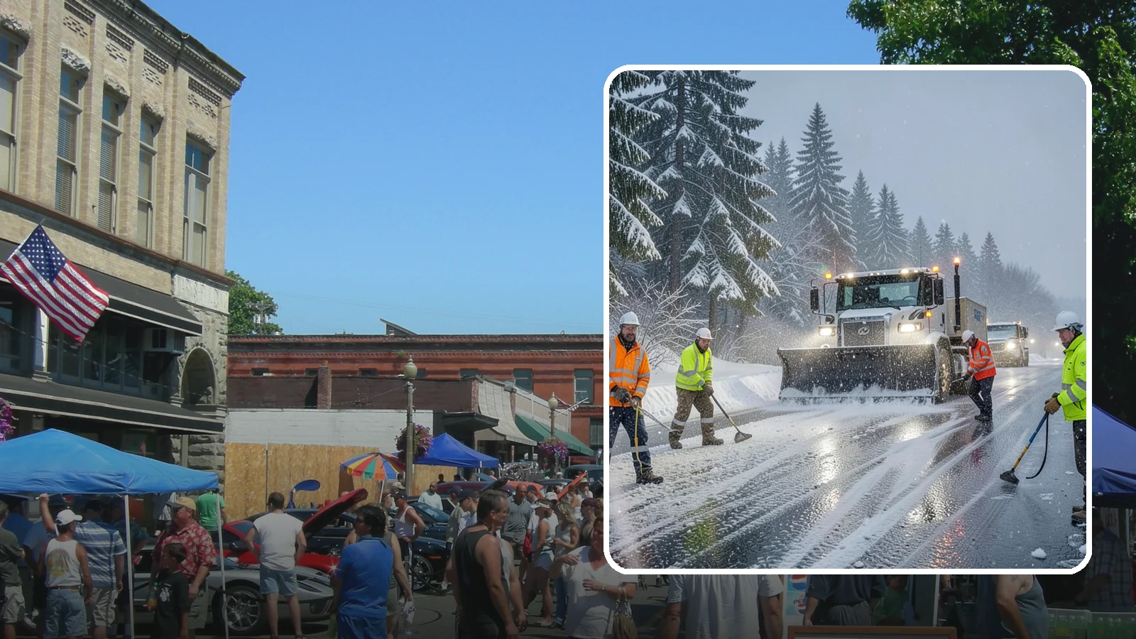 Refreeze Response in Snohomish, Snohomish County, WA - We prevent and treat the overnight refreeze that turns wet Western Washington pavement into ice after dark.
