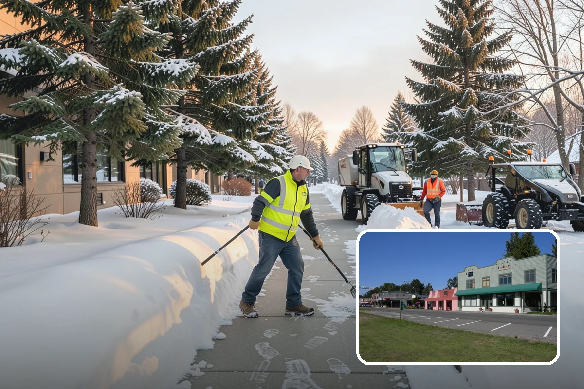 Refreeze Response in Snoqualmie, King County, WA - Evening treatment timed to the forecast overnight freeze