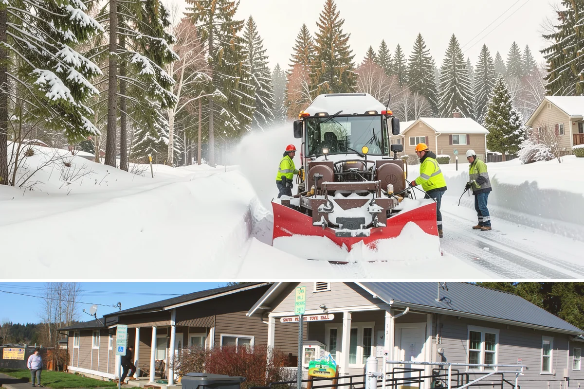 Refreeze Response in South Prairie, Pierce County, WA - Refreeze response is essential from November through March whenever damp lowland surfaces face clearing skies and a nighttime...