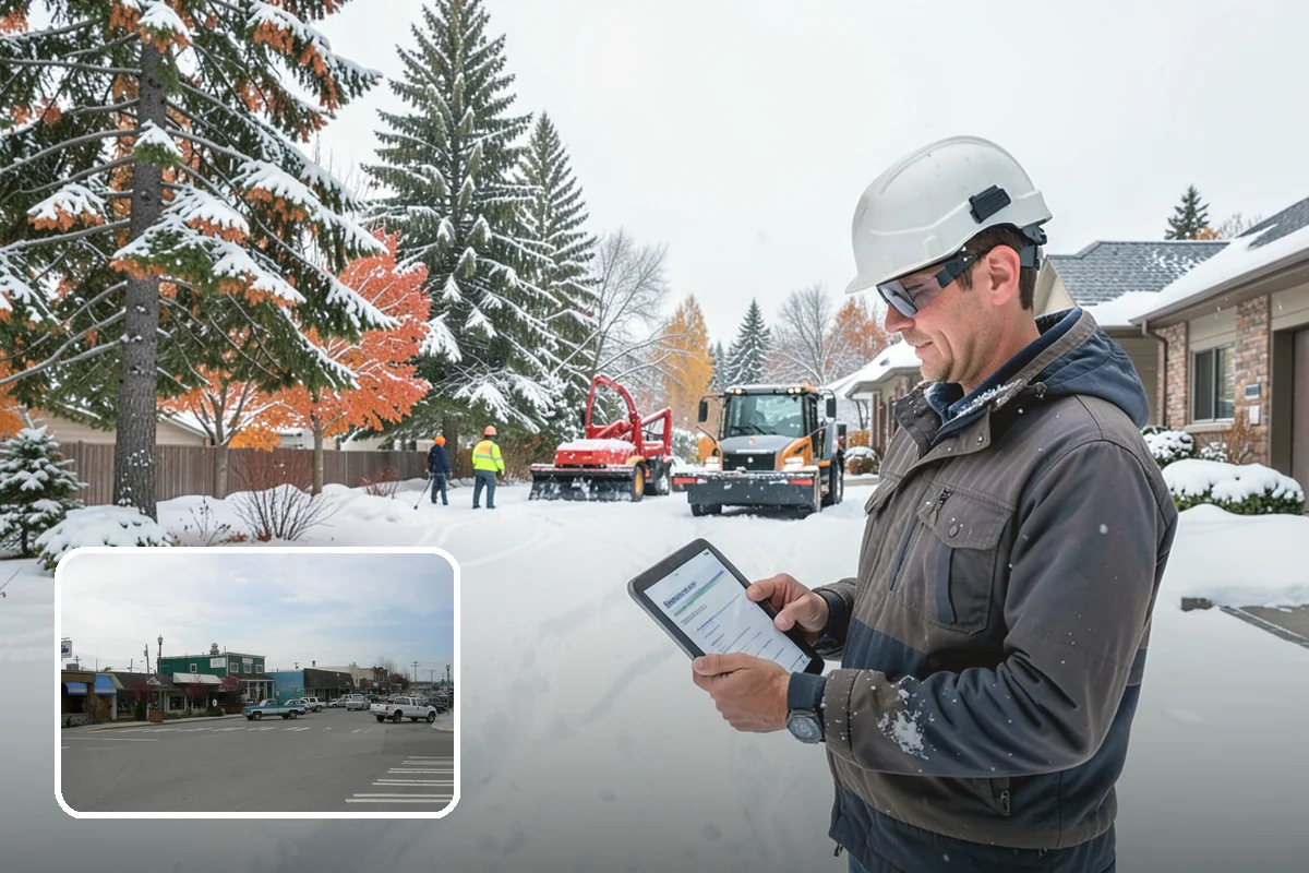 Refreeze Response in Stanwood, Snohomish County, WA - Evening treatment timed to the forecast overnight freeze