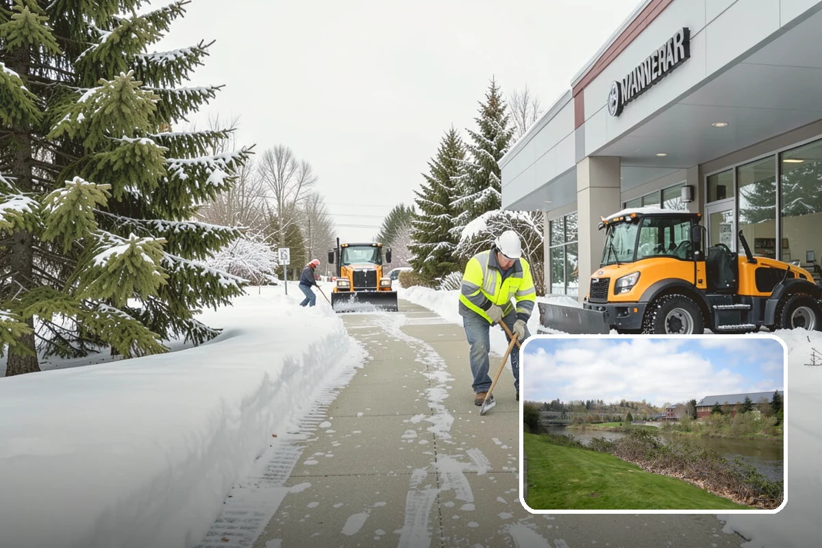 Refreeze Response in Tukwila, King County, WA - Evening treatment timed to the forecast overnight freeze