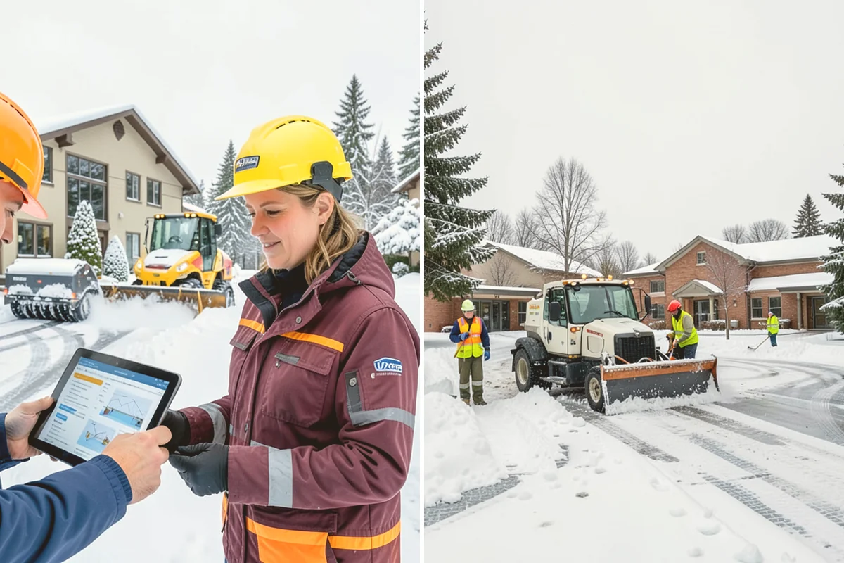 Rental Property Snow Removal in Algona, King County, WA - We inventory the walkways, drives, and entries to service