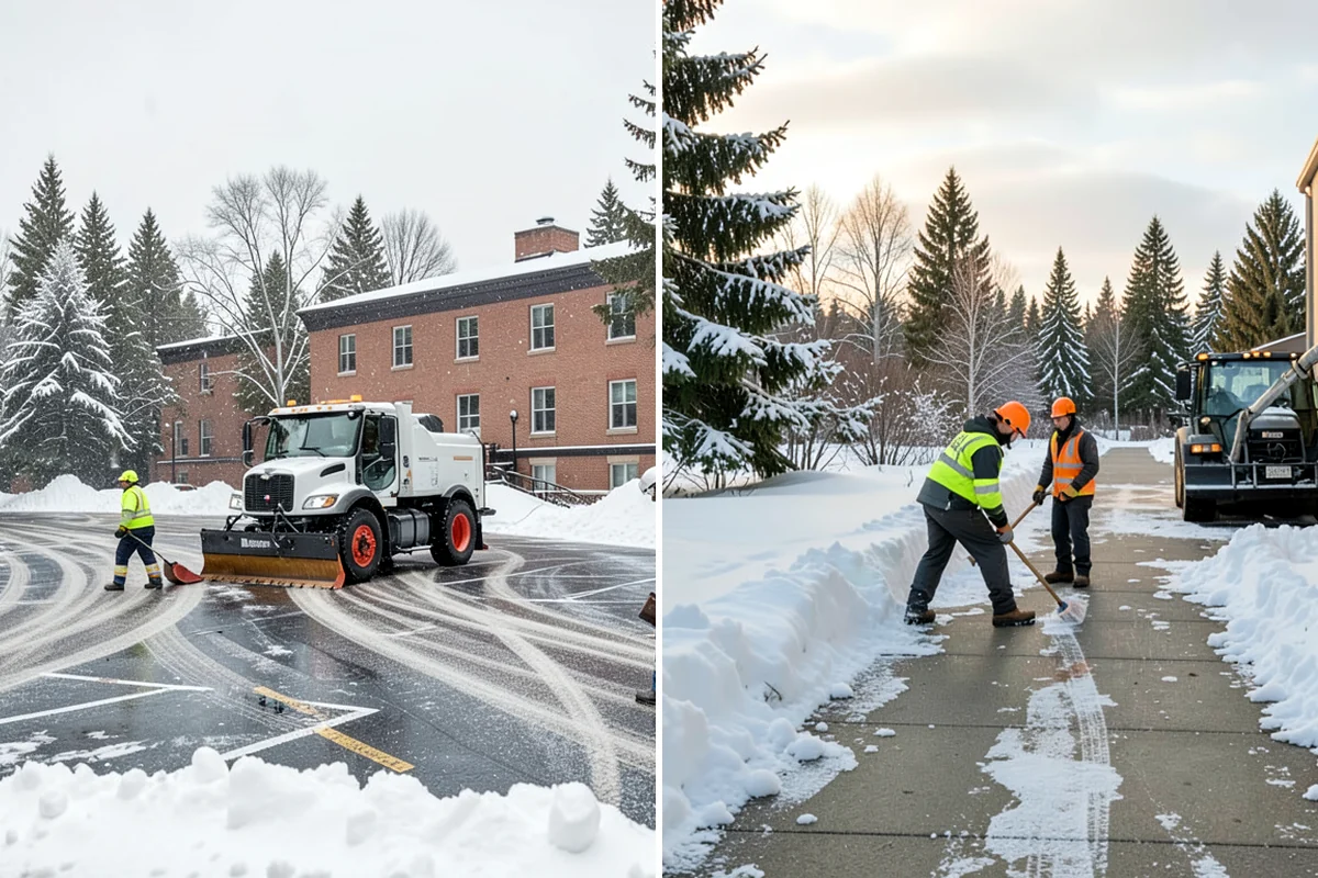 Rental Property Snow Removal in Arlington, Snohomish County, WA - We inventory the walkways, drives, and entries to service
