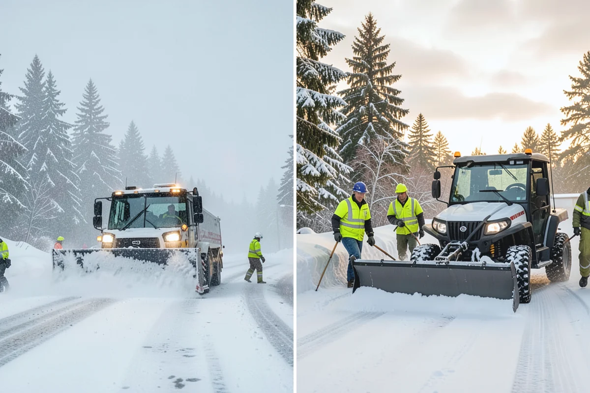 Rental Property Snow Removal in Auburn, King County, WA - We inventory the walkways, drives, and entries to service
