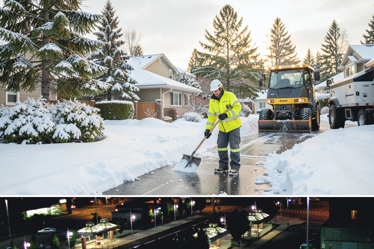 Rental Property Snow Removal in Auburn, King County, WA - Rental properties need prompt clearing with every snowfall and reliable treatment through the freeze-thaw cycles typical of our...