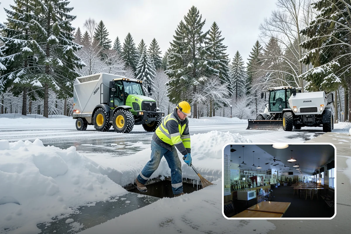 Rental Property Snow Removal in Black Diamond, King County, WA - Reduces landlord liability from slip-and-fall claims