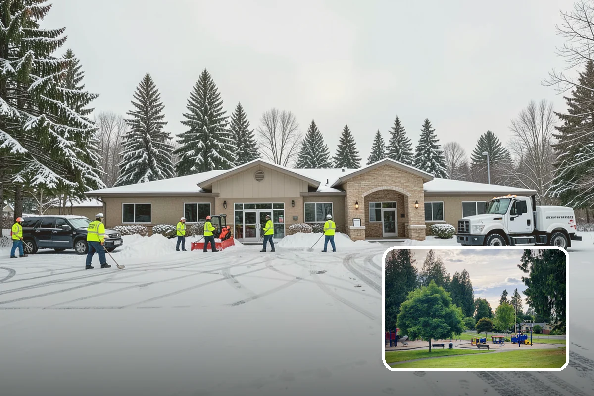 Rental Property Snow Removal in Bonney Lake, Pierce County, WA - Reduces landlord liability from slip-and-fall claims
