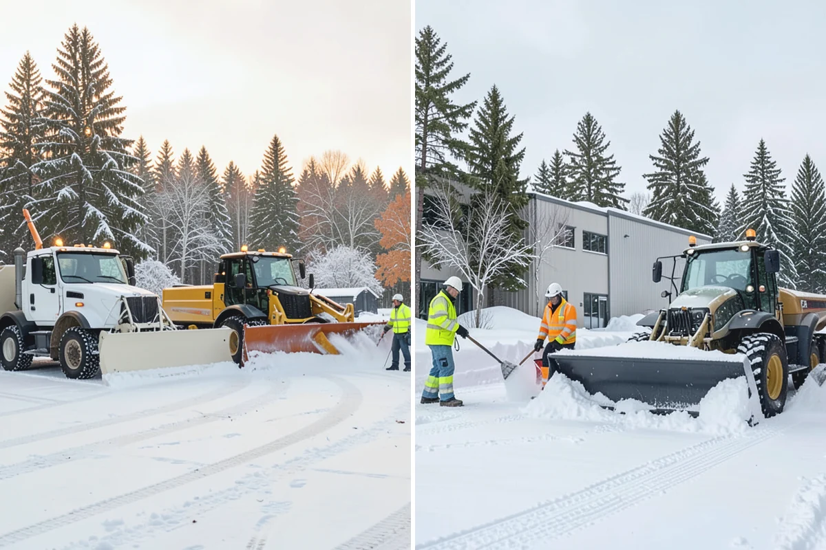 Rental Property Snow Removal in Bonney Lake, Pierce County, WA - We inventory the walkways, drives, and entries to service