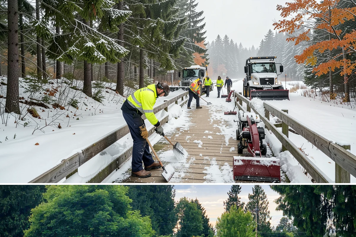 Rental Property Snow Removal in Bonney Lake, Pierce County, WA - Rental properties need prompt clearing with every snowfall and reliable treatment through the freeze-thaw cycles typical of our...
