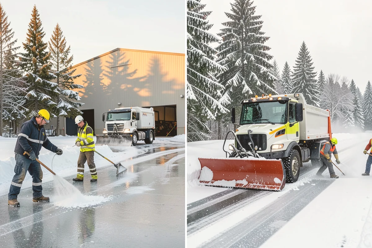 Rental Property Snow Removal in Brier, Snohomish County, WA - We inventory the walkways, drives, and entries to service