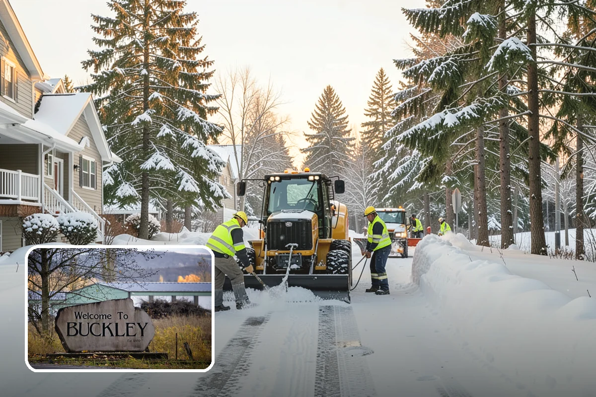 Rental Property Snow Removal in Buckley, Pierce County, WA - Reduces landlord liability from slip-and-fall claims