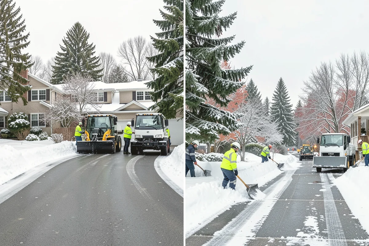 Rental Property Snow Removal in Burien, King County, WA - We inventory the walkways, drives, and entries to service