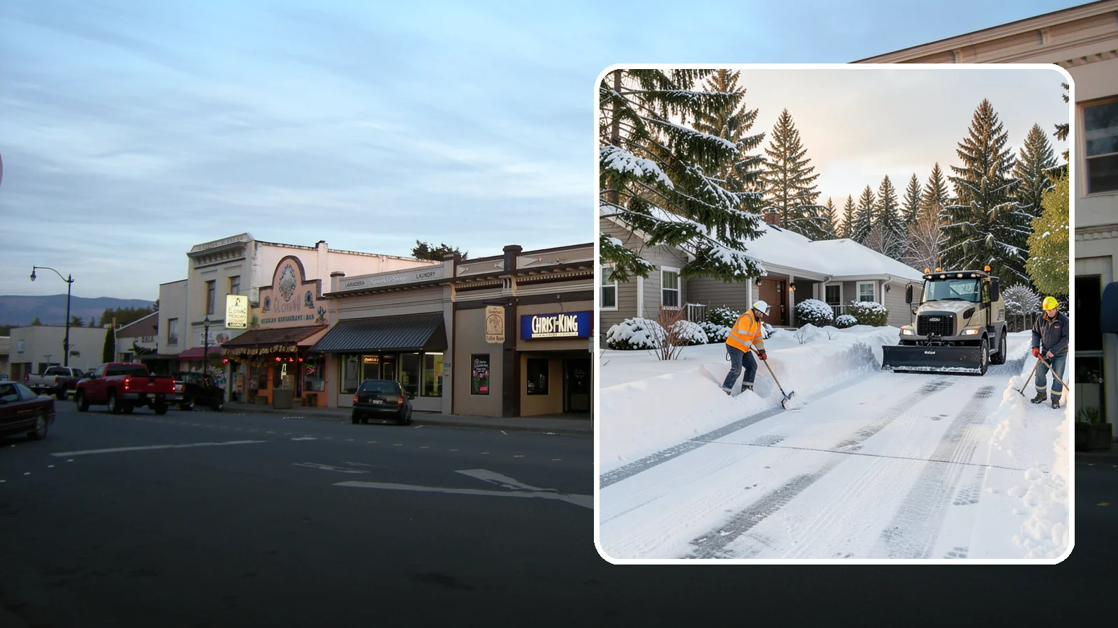 Rental Property Snow Removal in Burlington, Skagit County, WA - We handle snow and ice for Western Washington rental properties so owners stay compliant and tenants stay safe.