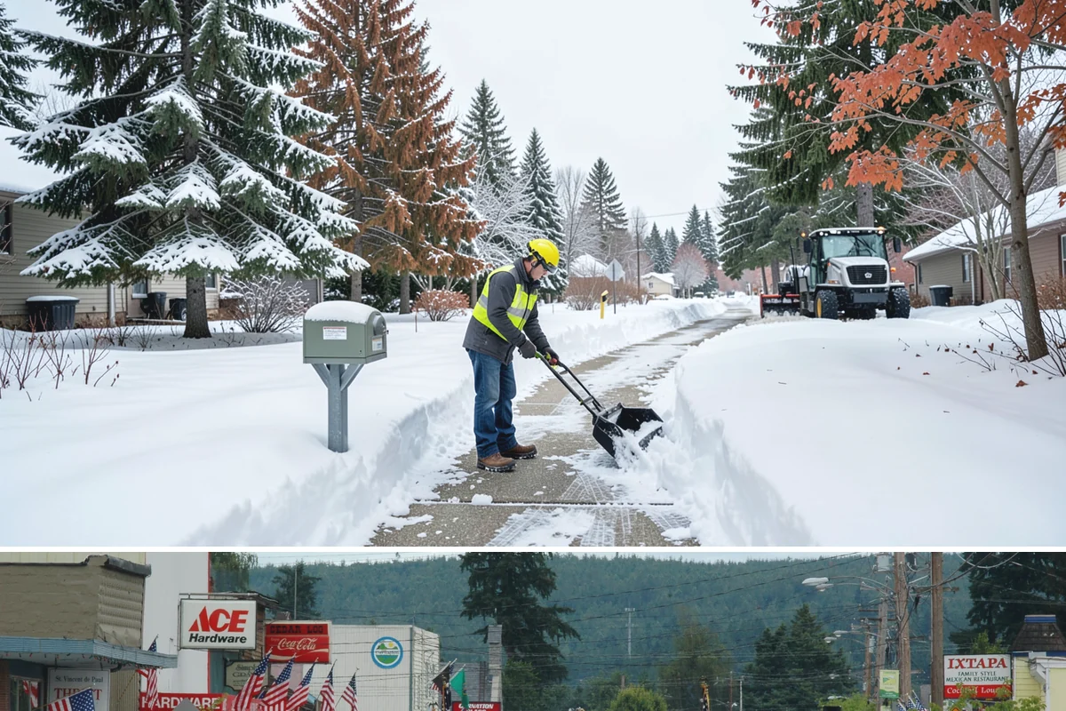 Rental Property Snow Removal in Carnation, King County, WA - Rental properties need prompt clearing with every snowfall and reliable treatment through the freeze-thaw cycles typical of our...