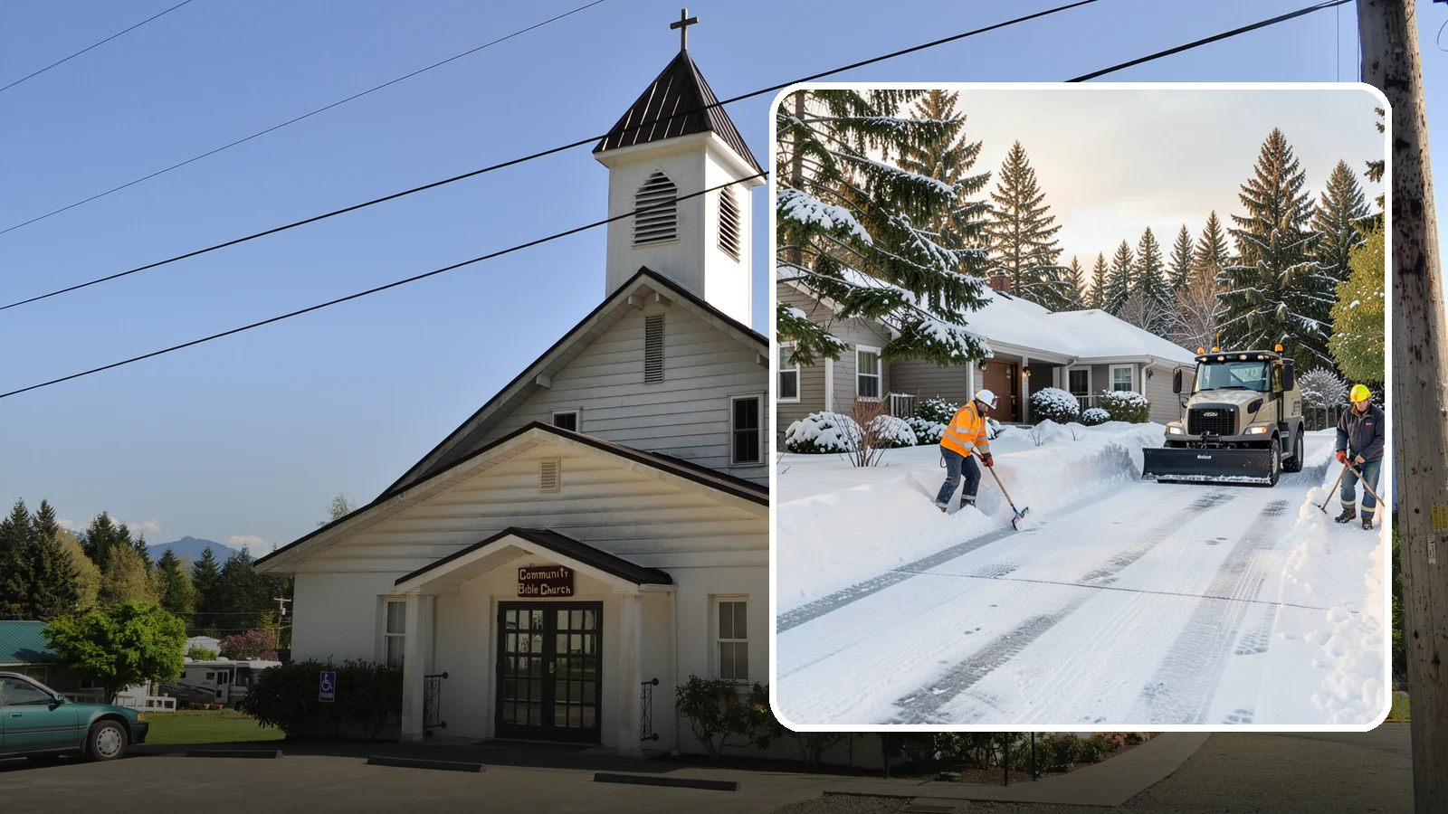 Rental Property Snow Removal in Concrete, Skagit County, WA - We handle snow and ice for Western Washington rental properties so owners stay compliant and tenants stay safe.