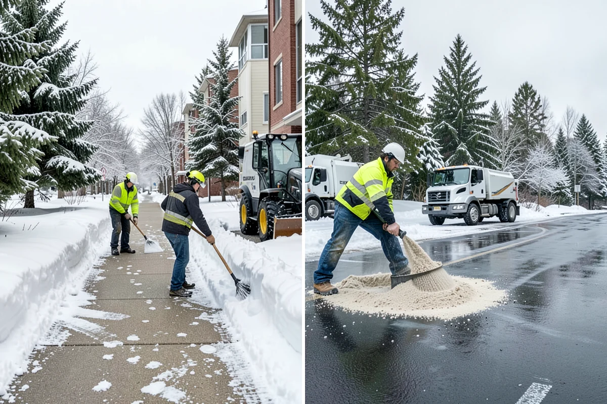 Rental Property Snow Removal in Concrete, Skagit County, WA - We inventory the walkways, drives, and entries to service