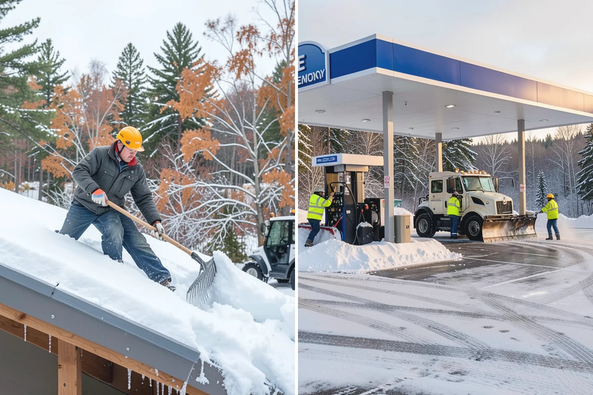 Rental Property Snow Removal in Darrington, Snohomish County, WA - We inventory the walkways, drives, and entries to service