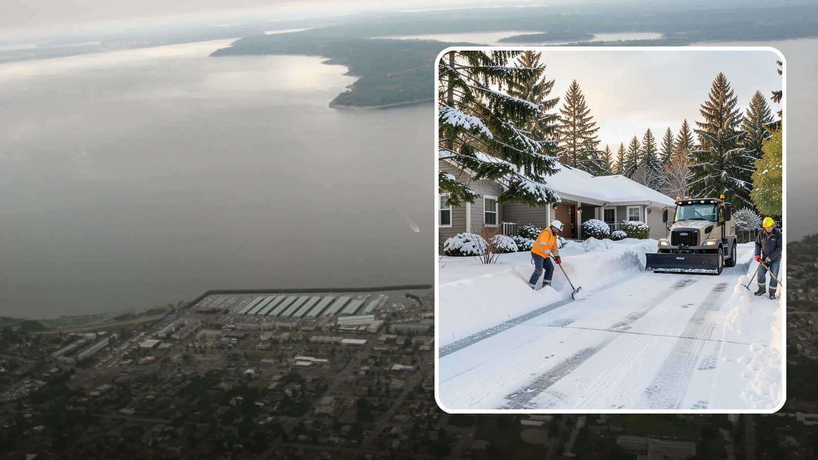 Rental Property Snow Removal in Des Moines, King County, WA - We handle snow and ice for Western Washington rental properties so owners stay compliant and tenants stay safe.