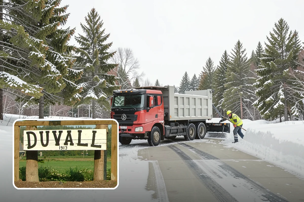 Rental Property Snow Removal in Duvall, King County, WA - Reduces landlord liability from slip-and-fall claims