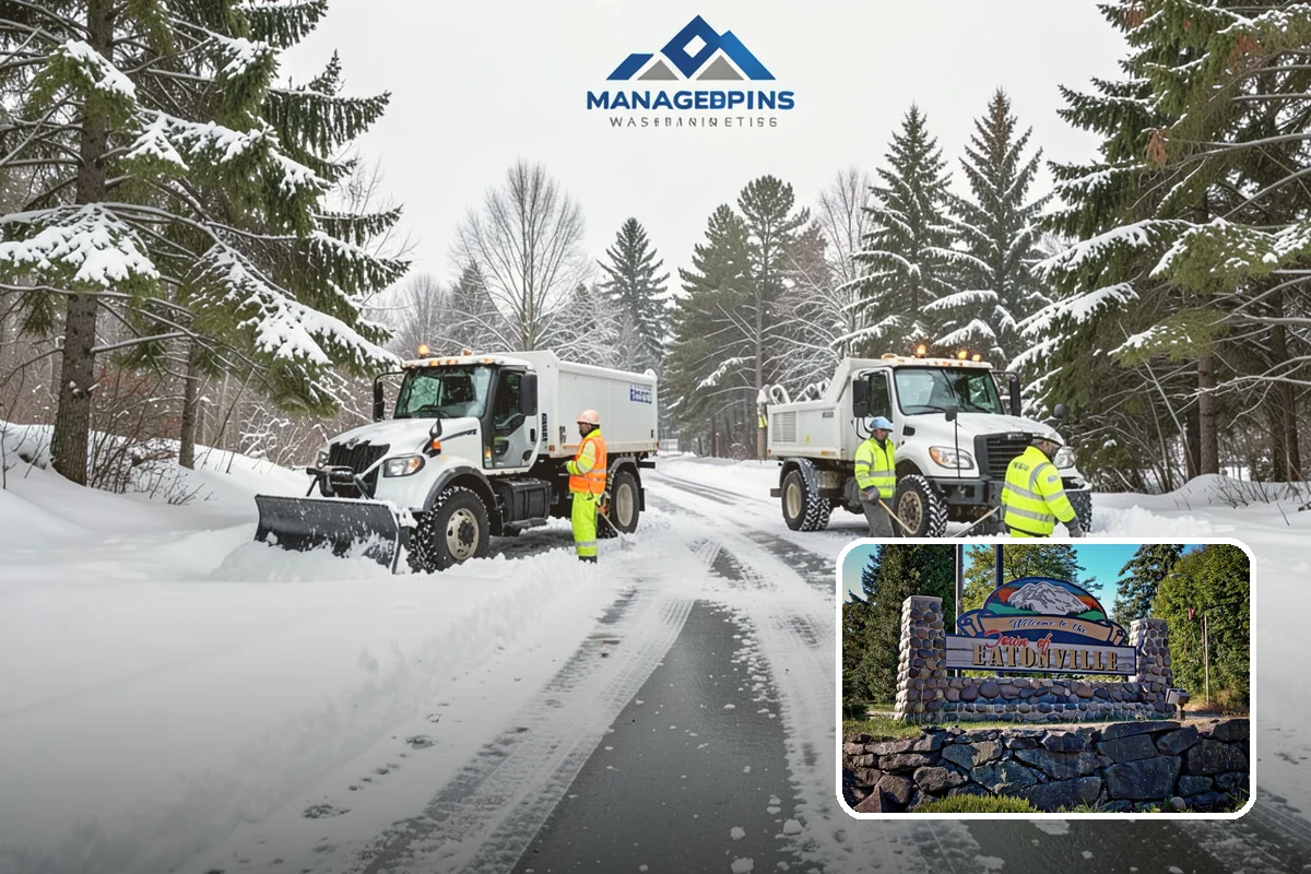 Rental Property Snow Removal in Eatonville, Pierce County, WA - Reduces landlord liability from slip-and-fall claims