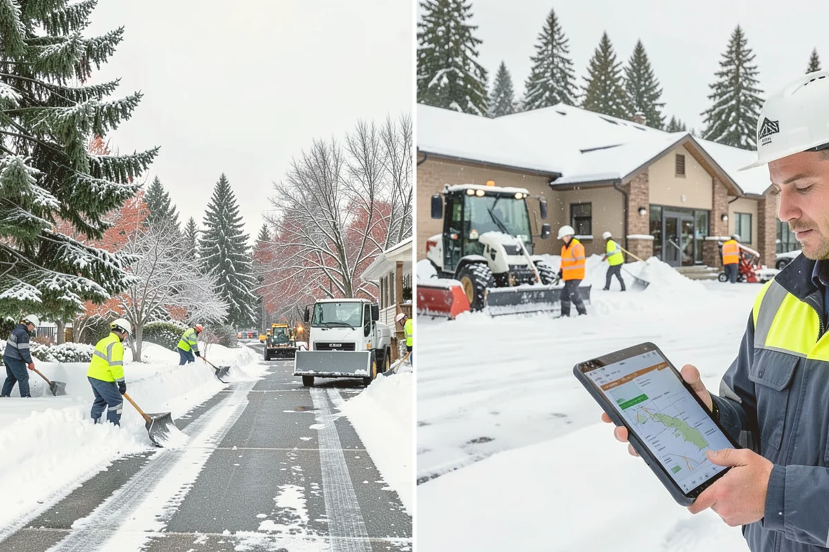 Rental Property Snow Removal in Eatonville, Pierce County, WA - We inventory the walkways, drives, and entries to service
