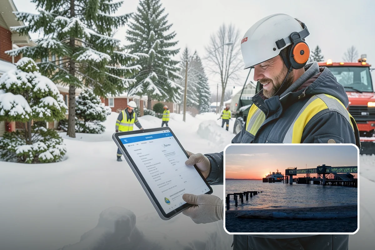 Rental Property Snow Removal in Edmonds, Snohomish County, WA - Reduces landlord liability from slip-and-fall claims