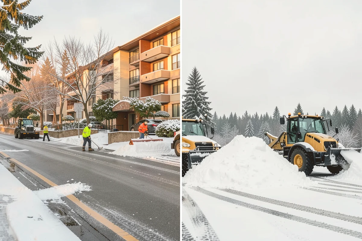 Rental Property Snow Removal in Edmonds, Snohomish County, WA - We inventory the walkways, drives, and entries to service