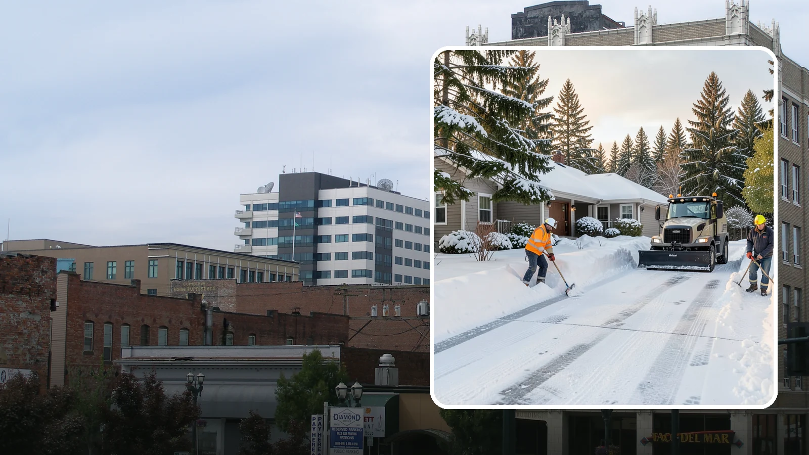 Rental Property Snow Removal in Everett, Snohomish County, WA - We handle snow and ice for Western Washington rental properties so owners stay compliant and tenants stay safe.