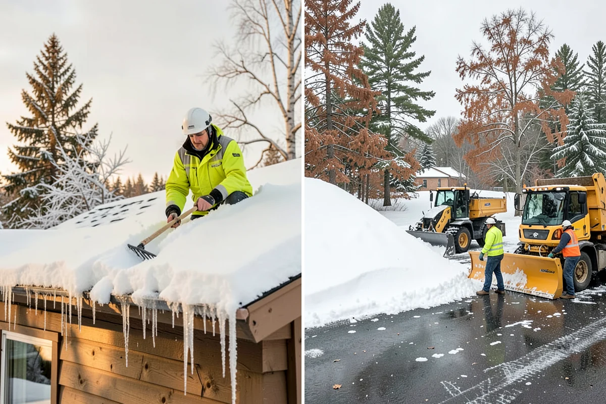 Rental Property Snow Removal in Everett, Snohomish County, WA - We inventory the walkways, drives, and entries to service