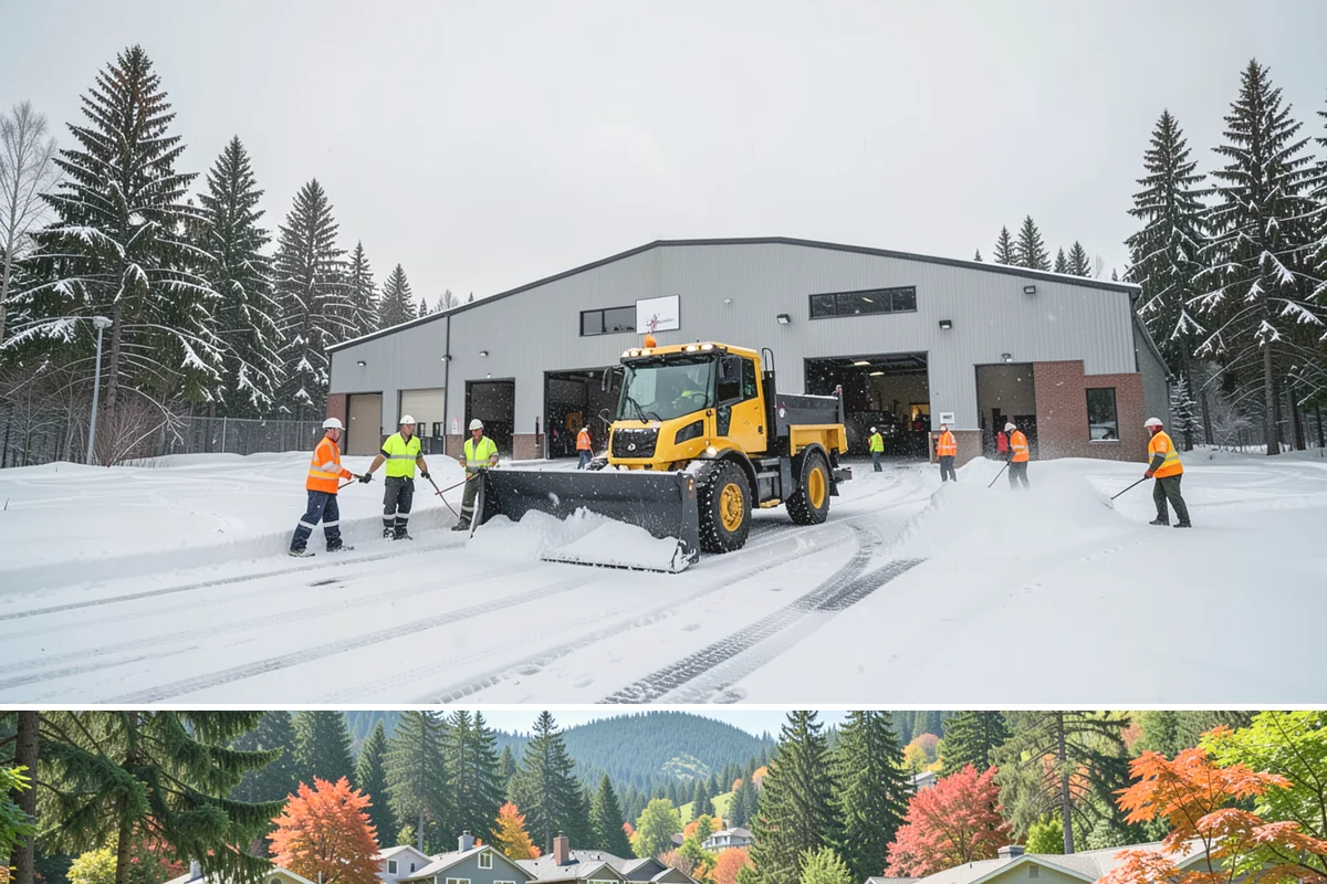 Rental Property Snow Removal in Fircrest, Pierce County, WA - Rental properties need prompt clearing with every snowfall and reliable treatment through the freeze-thaw cycles typical of our...