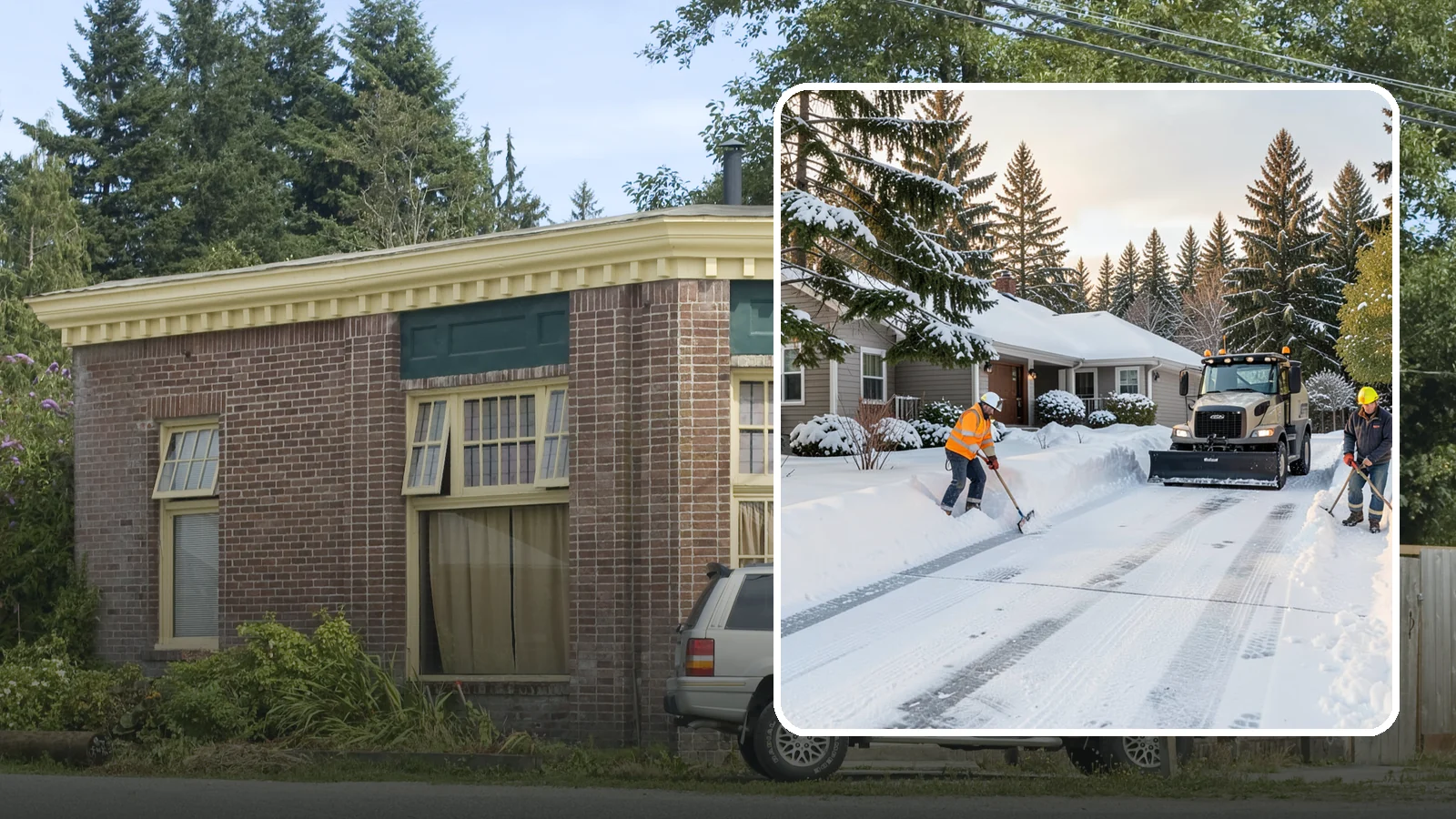 Rental Property Snow Removal in Hamilton, Skagit County, WA - We handle snow and ice for Western Washington rental properties so owners stay compliant and tenants stay safe.