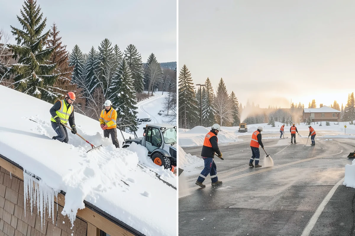 Rental Property Snow Removal in Hamilton, Skagit County, WA - We inventory the walkways, drives, and entries to service